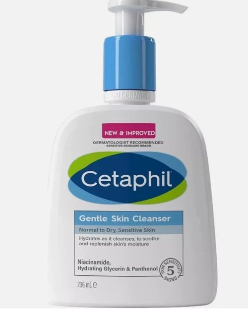 Cetaphil Gentle Skin Cleanser 236ml | Sensitive & Dry Skin Dermatologist Tested — image 1