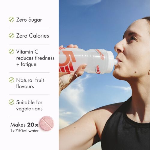 HIGH5 Zero Electrolyte Tablets Berry Hydration Drink 20 Tablets Sugar Free — image 19