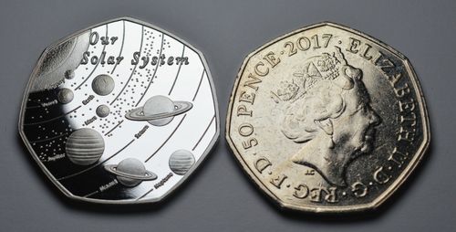OUR SOLAR SYSTEM .999 Silver Commemorative. Space/Planets/Stars Earth/Moon/Sun — image 10