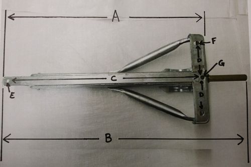 Galvanised Corner Steady Jack Leg 29" (Caravan Steadies Trailer Support) — image 13