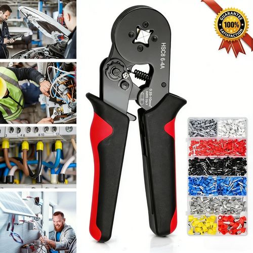 Ferrule Crimper Plier Tool Kit 1200PCS Wire Terminal Connector Set Crimping UK — image 1