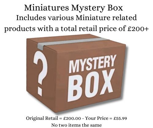 Mystery Box of Paints & Miniatures Dungeons & Dragons D&D DND RPG - RRP £200+