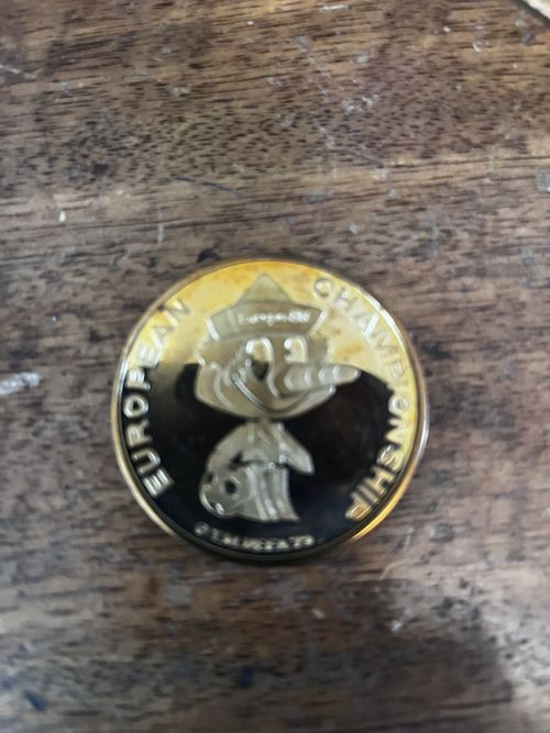 Campionato D Europa 1980 Collectable Coin In Original Case Euro Championship — image 3
