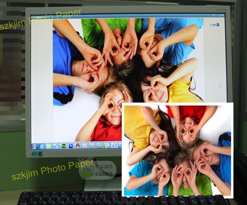100 Sheets A4 230Gsm High Glossy Photo Paper For Inkjet Paper Printing Hartwii — image 2