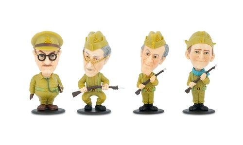Dads Army Dad's Official Mini Bobble Buddies Figure 4 Set - Discounted - UNBOXED