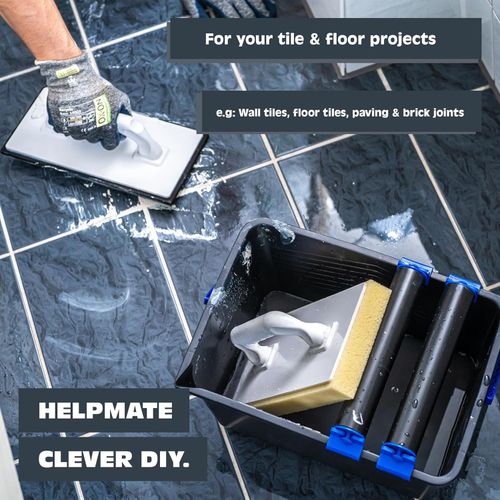 HELPMATE – Tile Washing Set 5 pcs. with 12-Liter Bucket, Double Roller — image 8