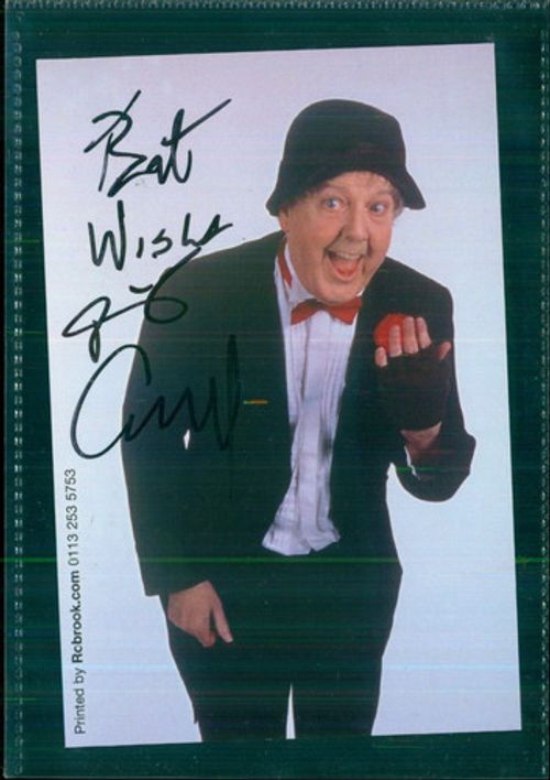 Jimmy Cricket Signed Autograph Original Comedian Memorabilia