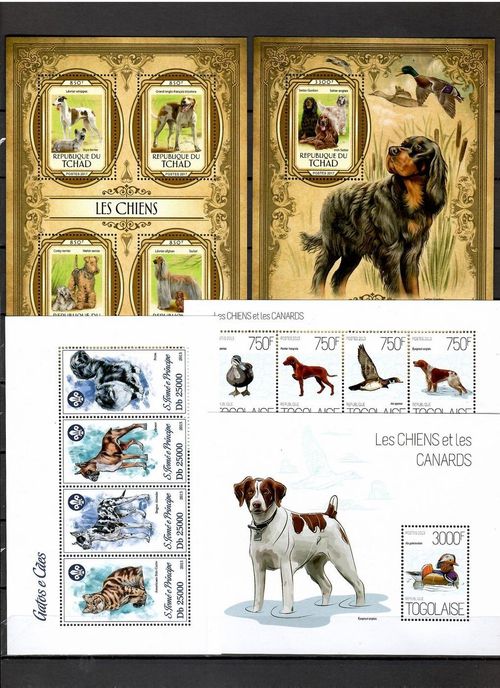 DOG breeds / dogs collection Pt. 3 (countries S - U) - 52 s/s MNH #CNA403 — image 12
