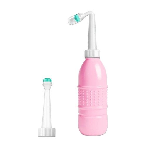 Portable Bidet Sprayer Bottle Postpartum Care Peri Wash Travel Handheld 500ml
