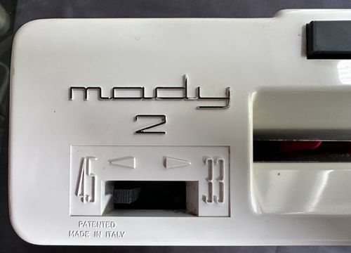 LESA Mody 2 Mangiadischi Portable Record Player Red Italian Design 1960s — image 12