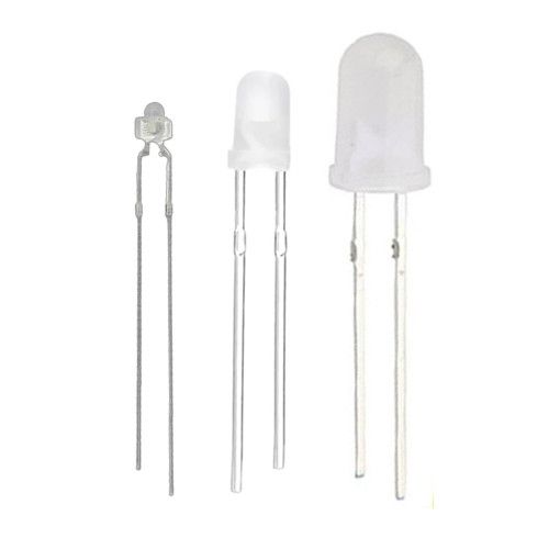 3mm 5mm 1.8mm LEDs Diffused LED Diode Green Red White Blue Yellow Orange Variety — image 1