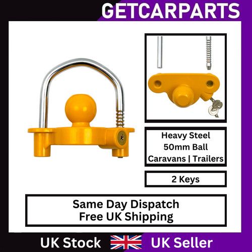 Tow Ball Trailer Hitch Lock Caravan Universal Hitch Coupling Lock High Security