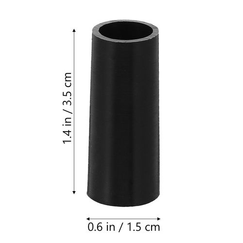 4Pcs Black Silicone Saxophone Neck Rings Alto Sax Accessories — image 5