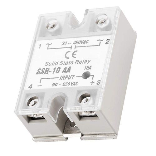 10A Solid State Relay Module 90-250V AC Input 24-480V AC Output — image 7