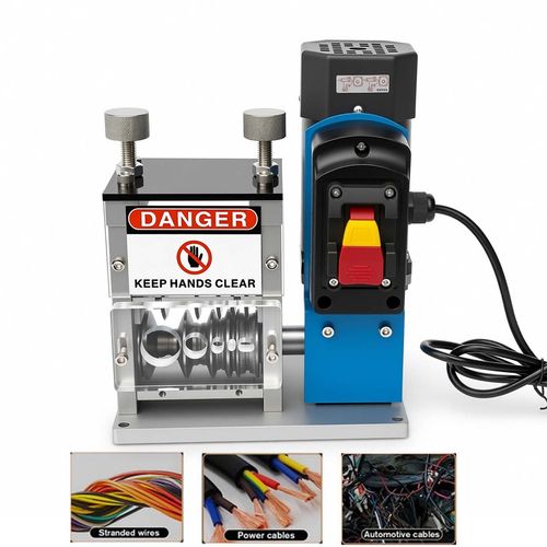 Electric Wire Stripping Machine 180W Copper Cable Stripper 1.5mm~30mm Tool — image 14