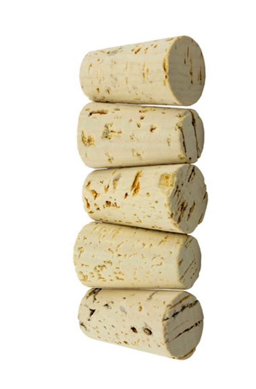 NATURAL TAPERED STANDARD WINE BREWING BOTTLE CORKS 23mm/18mm