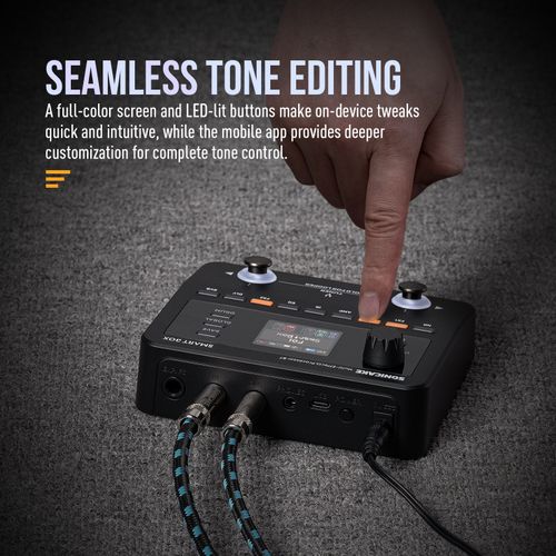 SONICAKE Smart Box Multi-Effects Processor Guitar/Bass Looper Effects Pedals UK — image 4