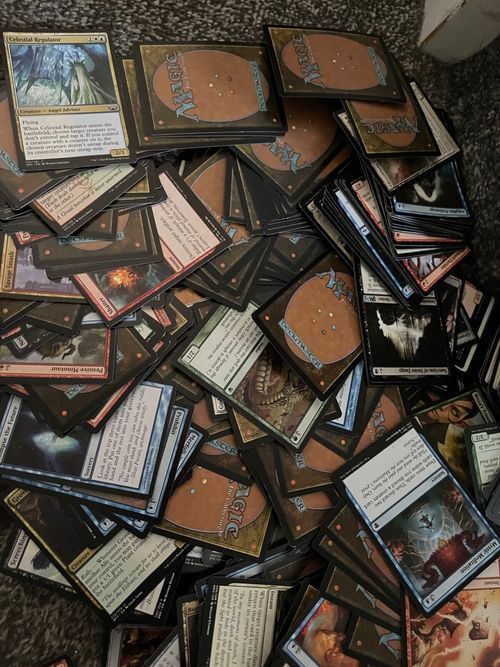 COLLECT BULK JOB LOT  1000 UNSORTED MTG CARDS  MAGIC THE GATHERING  C, U/C HOLOS — image 4
