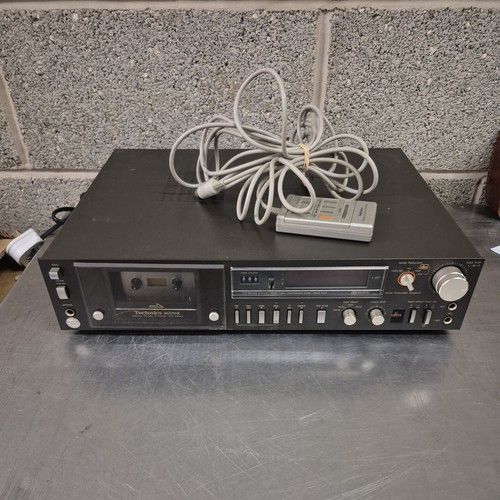 TECHNICS RS-M270X CASSETTE TAPE DECK DIRECT DRIVE 2 MOTOR SX HEAD with remote