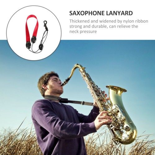 Saxophone Neck Hanging Rope Saxophone Neck Strap Nylon Hanging Strap