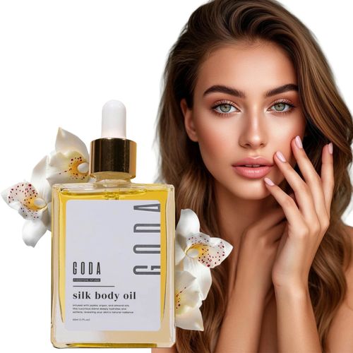 2x GODA Silk Body Oil,Silk Body Oil,Goda Perfume Oil,Bath,Shower Oil Smooth Skin — image 7