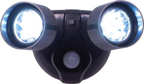 Battery LED PIR Motion Sensor Security Wall Light Outdoor Garden Adjustable