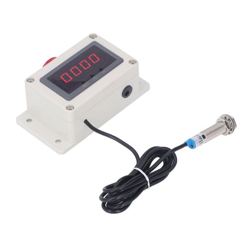 Motor TacHometer Magnetic Induction Hall Sensor Digital RPM Speed Meter☚ — image 4