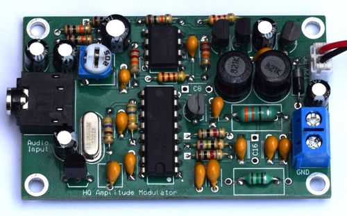 SW Short Wave 6000 KHz AM Radio Transmitter/Modulator For Vintage Receivers — image 1