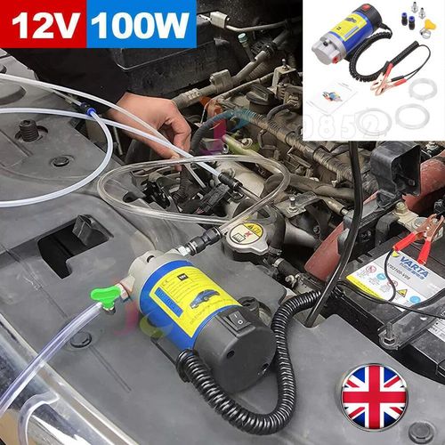 12V Electric Car Diesel Fuel Pump Oil Transfer Extractor Fluid Siphon Pump 100W — image 3