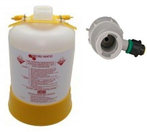 5 Litre Beer Line Cleaning Bottle with Type U Cap & Tube