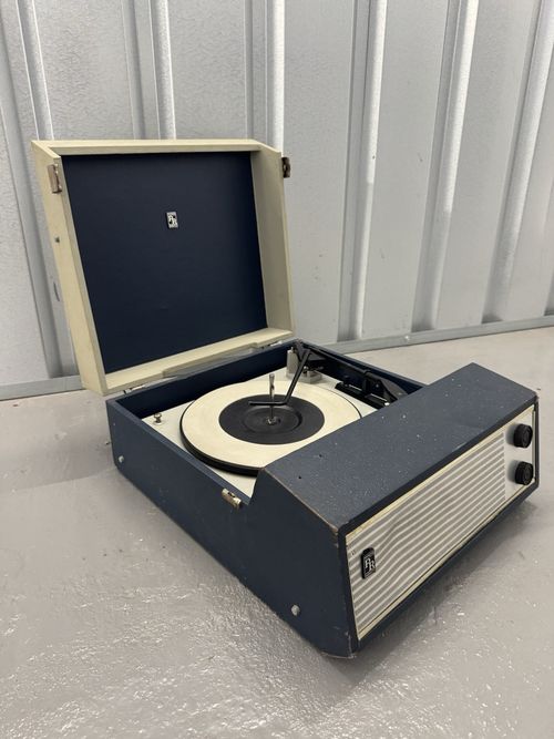 PORTADYNE Turntable Record Player Good Needle Retro Vintage (no Sound) Portable — image 3