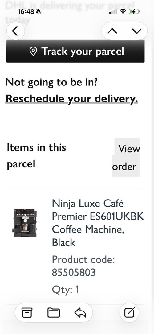 Ninja Luxe Café Premier Espresso Machine | Bean to Cup ES601UK — image 3