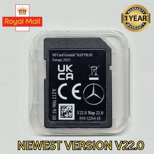 NEW MERCEDES A213 V22 MAP SAT C CLASS W205 / GLC / E / V / X SD CARD NAV