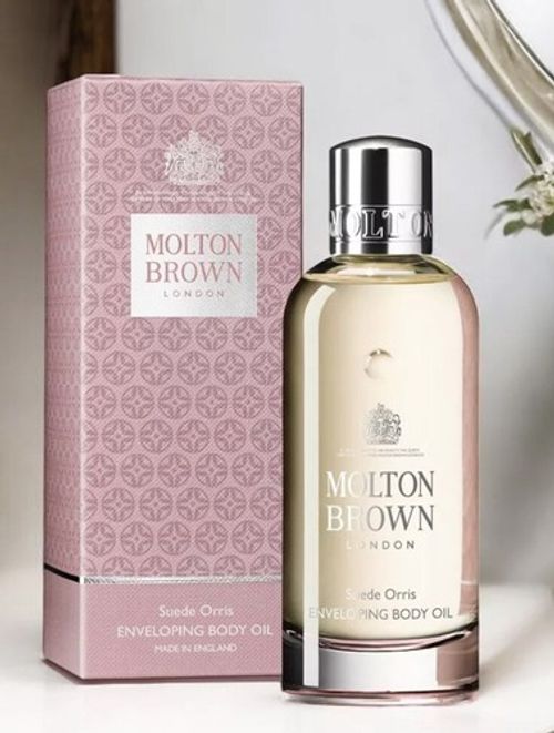 Molton Brown London Suede Orris Body Oil 100ml Skincare  Gift