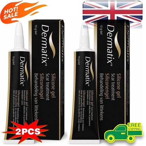 2x Dermatix 15g Silicone Scar Treatment Gel Advanced Silcione Scar UK SELLER