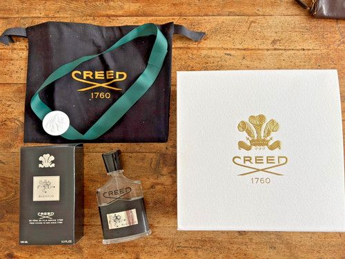 Creed Aventus 100ml EMPTY Bottle + Box + Gift Box + Bag Authentic