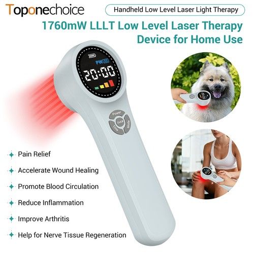 1760mW Red &Infrared Light Therapy Cold Laser Therapy Deep Pain Relief/Arthritis