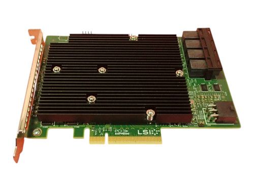 LSI 9300-16i SAS 12G/s 16-Port Host Bus Adapter HBA 03-25600-01B SAS9300-16i