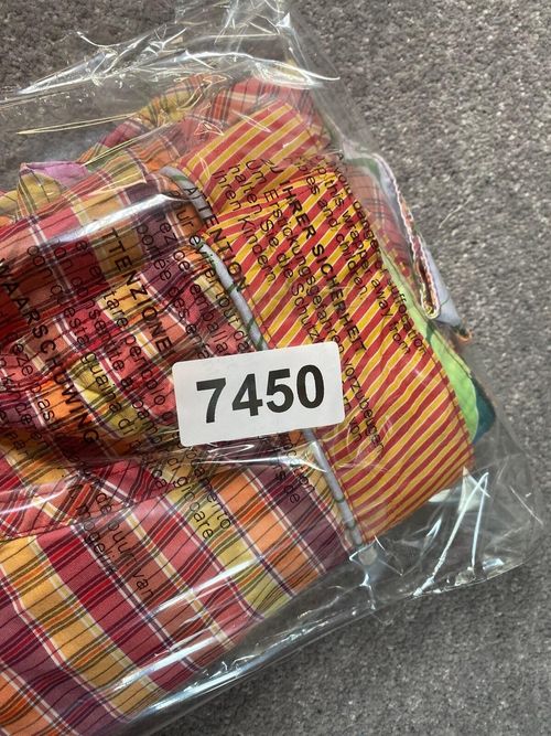 Robert Graham Swim Shorts Men 34 Plaid Multicolour Lined Drawstring Trunks — image 13