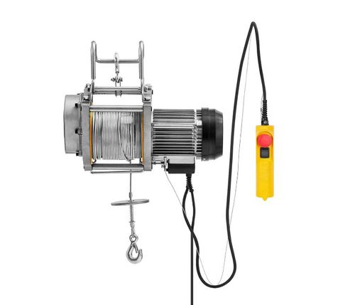 MSW Wire Rope Hoist 1300 W up to 250 kg 60 m Electric Hoist Winch Winch Hoist   — image 2