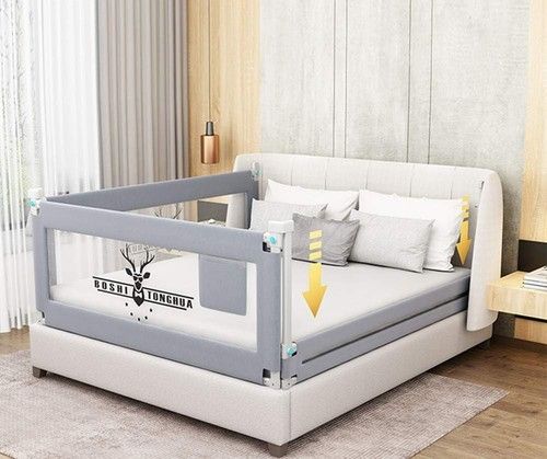 Toddlers Bed Rails Extra Long Swing Down Baby Bed Guards Fold Down Safety Bedrai