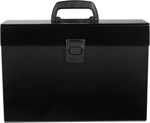 A4 Expanding File Folder Box 13/19 Pocket Document Organiser Paper Storage Case