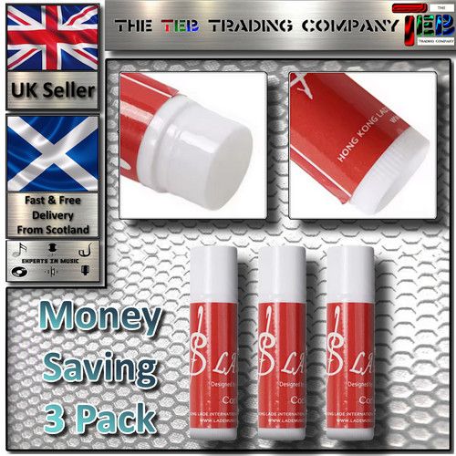 3 x Cork Grease - Money Saving 3 Pack - For Saxophone, Clarinet, Flute, Oboe...