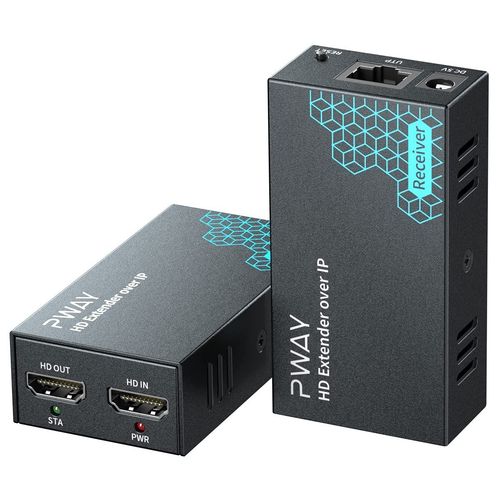 HDMI Extender over IP 150m Transmission – Supports Local Loopout — image 1