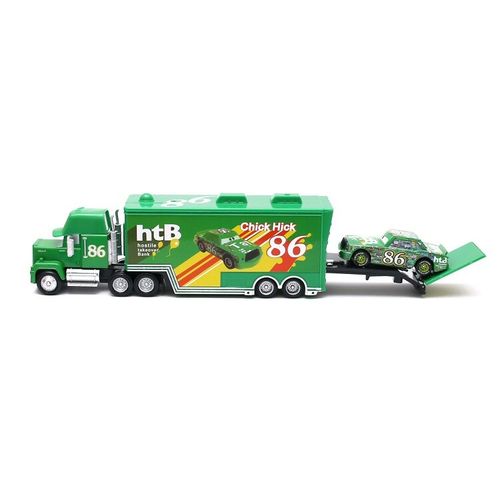 Disney Pixar Cars NO.86 Chick Hicks & Mack Truck Toy Car Loose Kids Toy New — image 9