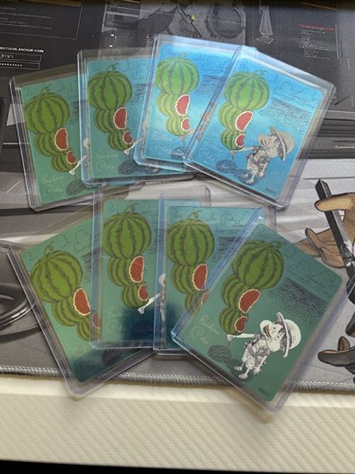 ONE PIECE Natsukomi 2026 Luffy Watermelon Metakira Card 8pcs Oda Promo PSL Japan