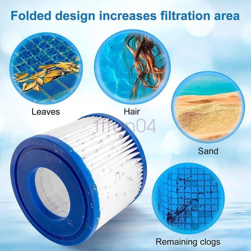 2/4pcs For Bestway Lazy Lay-Z-Spa Filters VI Cartridge Hot Tub Spa Swimming pool — image 6