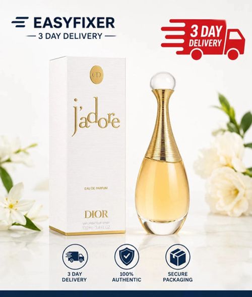 J’adore Eau de Parfum 100ml 3.4 oz for Women Floral Fragrance Spray
