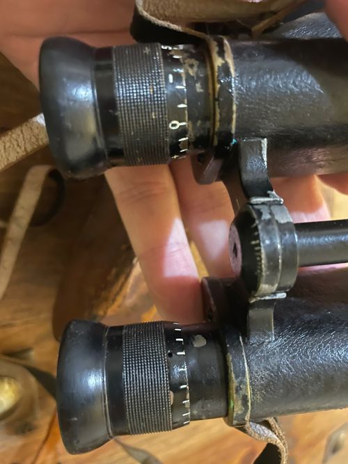 VINTAGE CARL ZEISS JENA TELACT 8X BINOCULARS — image 8