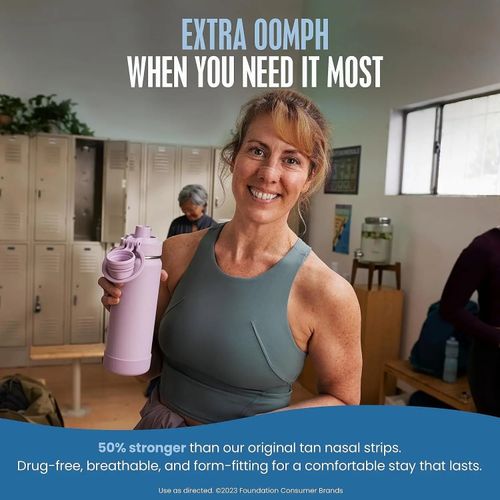 Breathe Right Nasal Strips Extra Strength Tan Nasal Strips, stop Snoring — image 4
